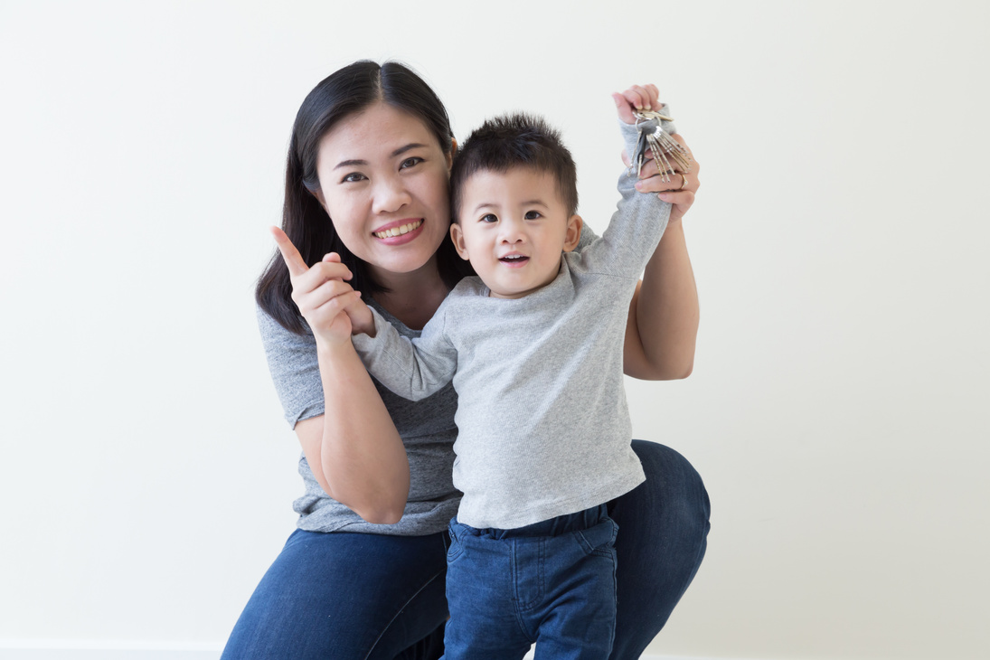 Asian single moms raising boys